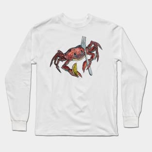 Crab Dinner Long Sleeve T-Shirt